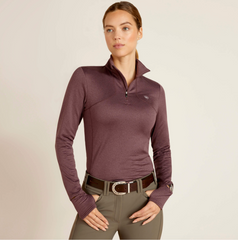 Ariat Gridwork 1/4 Zip Baselayer Top