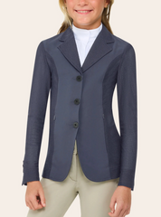 Harmony Jr Girls Mesh Show Coat from R.J. Classics - Antique Violet