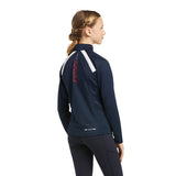 Ariat Kids Sunstopper 2.0 Team 1/4 Zip Baselayer Top