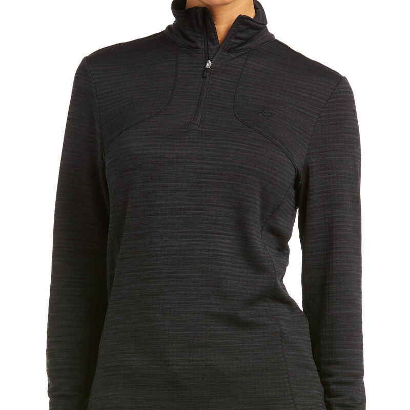 Ariat Gridwork 1/4 Zip Baselayer Top