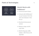 Kerrits Stretch Denim Knee Patch Breech