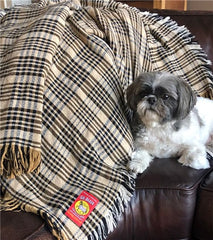 5/A Baker® Plaid Afghan 50" x 70"