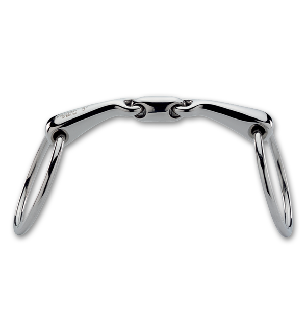 Stubben Steeltec EZ Control Loose Ring Snaffle Bit