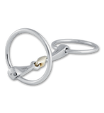 Stubben Steeltec 2 in 1 Loose Ring Snaffle Bit