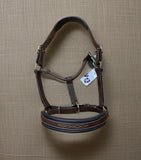 RHC Padded Leather Halter with Fancy Stitch