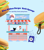 TackHack Blue Ribbon Burger Bath Sponge