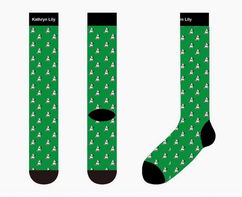 Kathryn Lily Frenchies Tall Boot Socks
