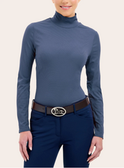 Joelle Mock Neck Shirt from R.J. Classics