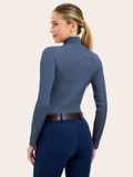 Joelle Mock Neck Shirt from R.J. Classics