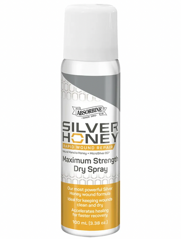 Silver Honey Rapid Wound Repair Maximum Strength Dry Spray