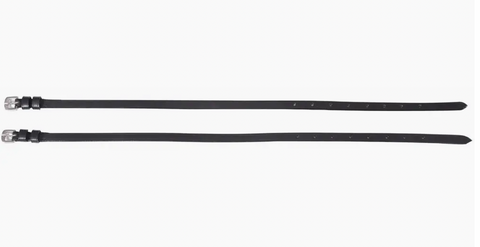 HDR Leather Spur Straps with Plain Buckle