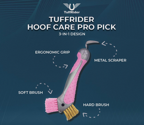 Tuffrider Hoof Care Pro Hoof Pick