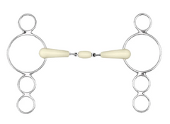 Happy Mouth® 3-Ring Double Jointed Mouth Gag Bit