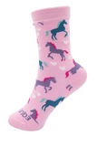 EquiStar Kids' Pony Hearts Crew Sock