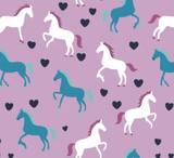EquiStar Kids' Pony Hearts Crew Sock