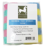 Jack's Rainbow Tack Sponges (12 Pack)