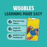 Woobles Rainbow Unicorn Crochet Kit