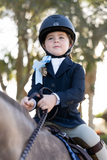 Harmony Jr 2.0 Girls Mesh Show Coat from R.J. Classics - Navy