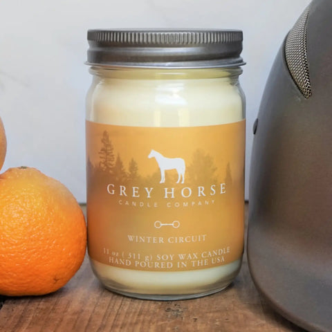 Winter Circuit Soy Candle 11 oz