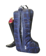 CB Quilted Lined Boot Bag