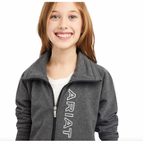 Ariat Kids Team Logo Full Zip Sweatshirt