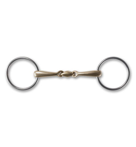 Stubben Steeltec Sweet Copper Loose Ring Snaffle Bit